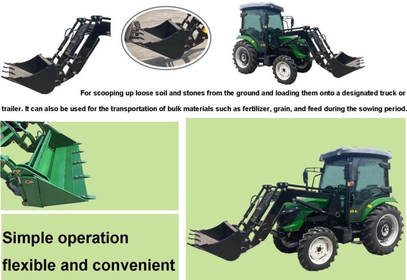 Farm/Orchard/Wheat Field/Household Machinery Front End Loader Can Be Used for Many Purposes