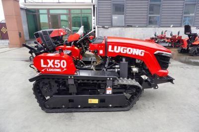 High Quality Agriculture Forestry Lugong Cultivator Rotary Lx50 3 Point Tiller Attachments for Tillers
