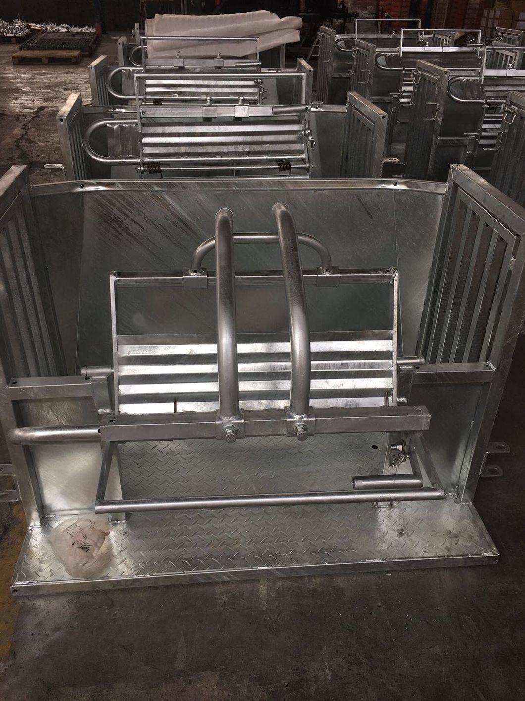 Galvanized Sheep Turnover Crate Used for Handling Equipment