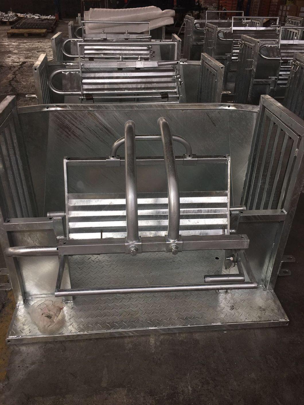 Galvanized Sheep Turnover Crate Used for Handling Equipment