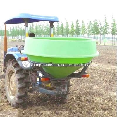 Hot Selling CDR Series 260L-1000L Plastic Hopper Fertilizer Spreader for 12-100HP Farm Tractor