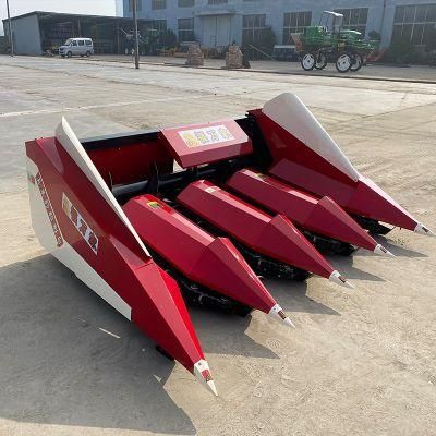 Agricultural Machinery Mini Corn Stalk Harvesting Maize Picker Combine Harvester