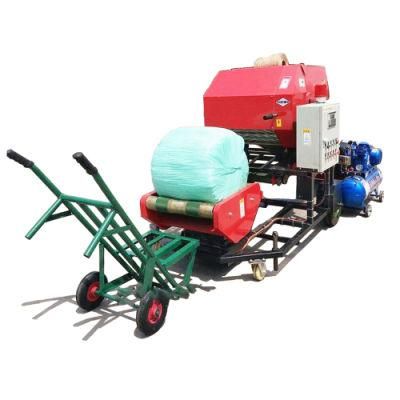 Mini Round Bale Forage Silage Compress Corn Maize Baler Hay Wrapping Machine