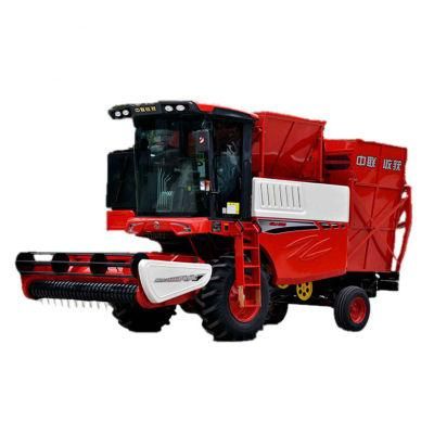 150HP Four Wheel Mini Peanut Reaper/Multi-Functional Self Propelled Harvesting Reaper Machine