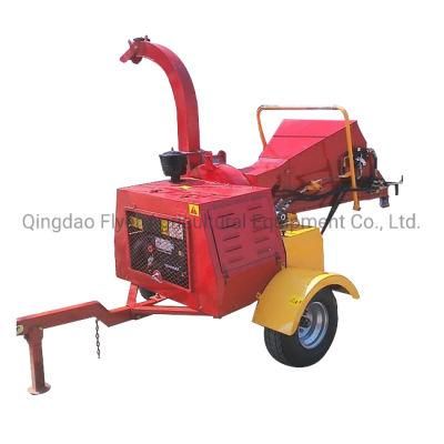 Hot Sale Hydraulic Feeding Diesel Engine Wood Chipper