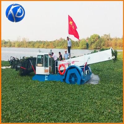 China River Lake Cleaning Boat Aquatic Weed Harvester for Cleaning Water Plants and Floating Garbage