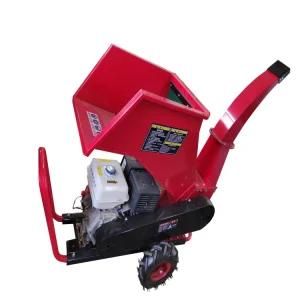 Smart Mobile Wood Chipper with Gasoline Engine Chipping Machine