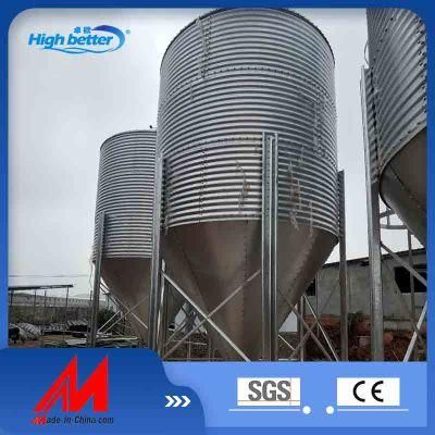Stability of The Legs and Hopper Braces Feed Storage Silo