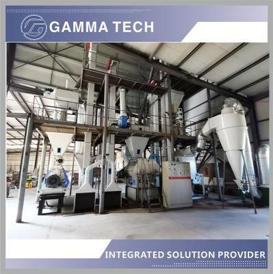 Cattle Chicken Sheep Pig Feed Manufacturing Machinery / Poultry Feed Production Line / Livestock Feed 1-2tph Plant Machine