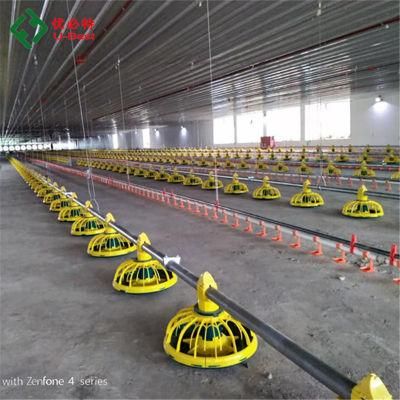 Tunnel Ventilated Broiler House Farm for Chicken Equipment