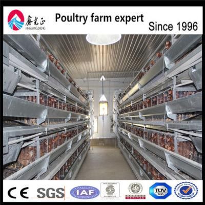 Chiken Farm Equipment with Hot Galvanized Layer Chicken Broiler Cage