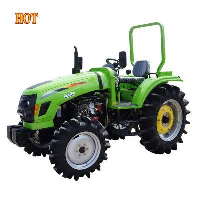 China Lansu Good Quality 4 Wheels Drive Tractor Agricultural Farm Tractor Mini Small Tractor