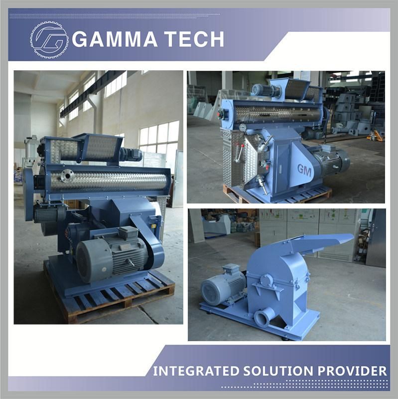China Wuxi Complete Small Poultry Farming Chicken Pig Rabbit Cattle Animal Granule Feed Pellet Mill Machine for Sale