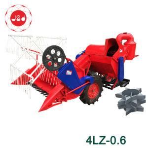 4lz-0.6 China Rice Wheat Soybean Mini Combine Harvesting Machine for Sale