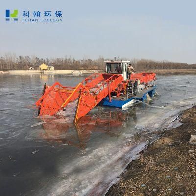 a Cleaning Vessel Used to Remove Floating Rubbish From Water
